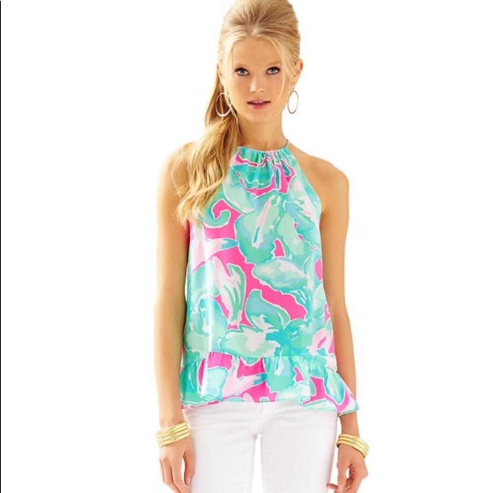 Lilly Pulitzer Millie Halter Top